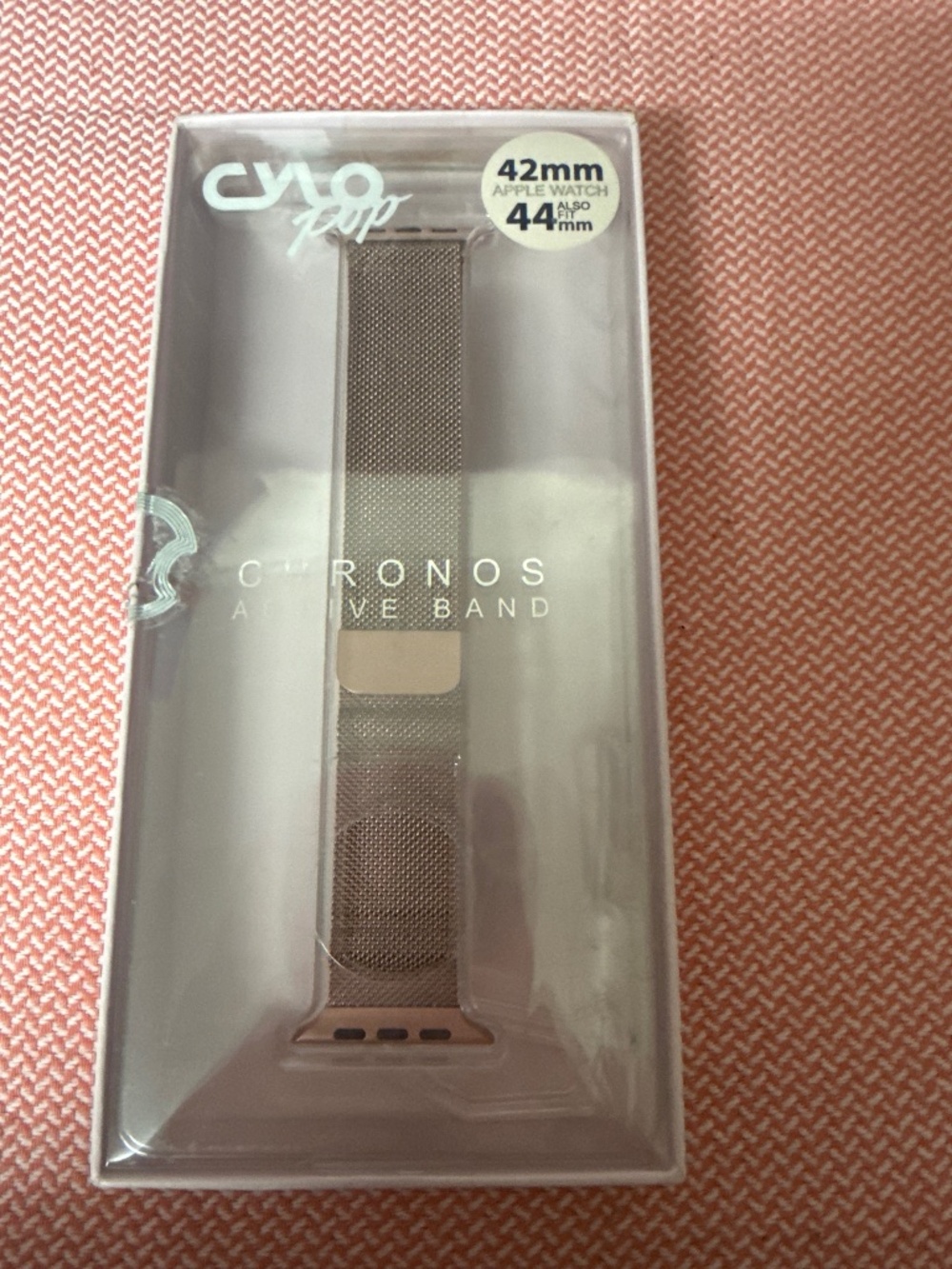 NWB 42 MM Apple Watch Band Rose Gold Mesh Magnetic